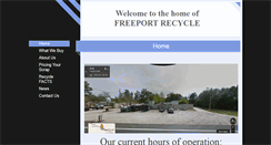 Desktop Screenshot of freeportrecycle.com